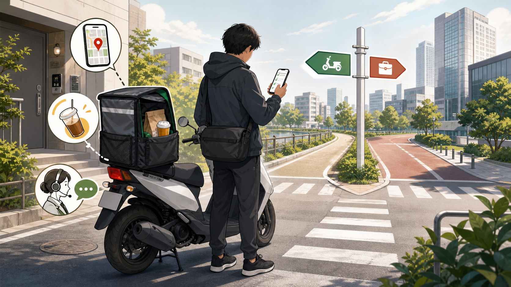 配達員のトラブル対応と専業判断｜7年半の経験をまとめたnote2本を紹介