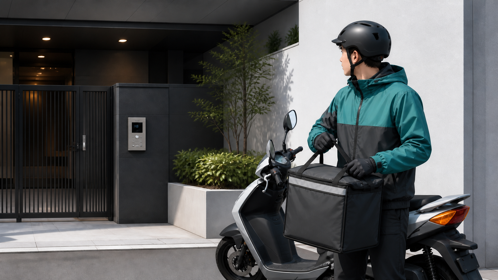 Uber Eats、タイマー終了後の置き配を全国導入 オートロック外は無理に置かなくていい