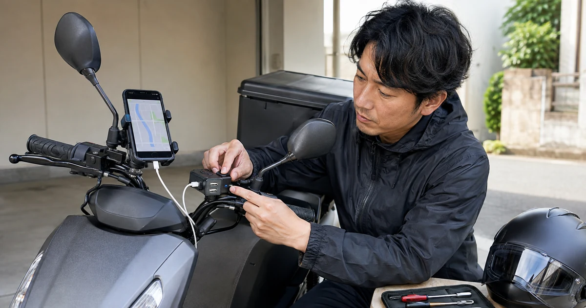 【9月3日】バイク用USB電源2選が最大37%OFF｜デイトナとKaedearを配達向け比較
